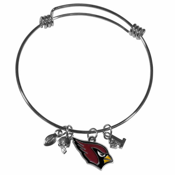 Sports Jewelry & Accessories NFL - Arizona Cardinals Charm Bangle Bracelet JM Sports-7