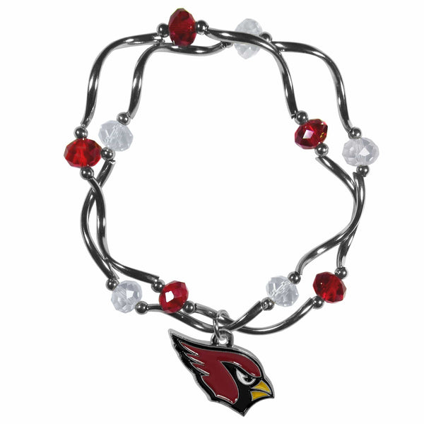 Sports Jewelry & Accessories NFL - Arizona Cardinals Crystal Bead Bracelet JM Sports-7