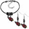Sports Jewelry & Accessories NFL - Arizona Cardinals Euro Bead Earrings and Bracelet Set JM Sports-7