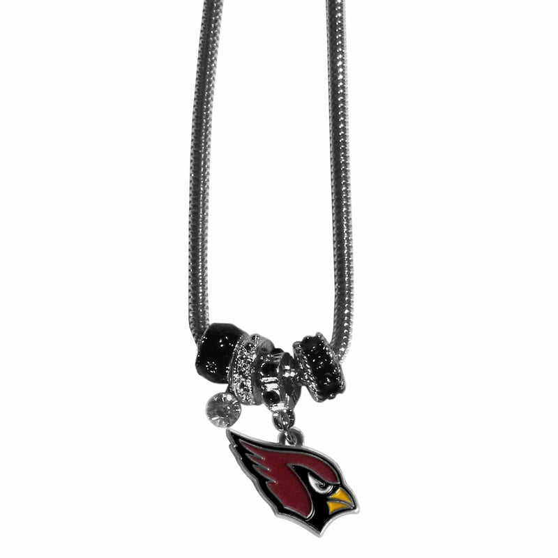 Sports Jewelry & Accessories NFL - Arizona Cardinals Euro Bead Necklace JM Sports-7