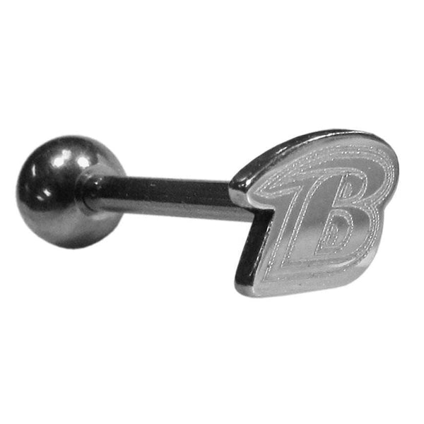 Sports Jewelry & Accessories NFL - Baltimore Ravens Barbell Tongue Ring JM Sports-7