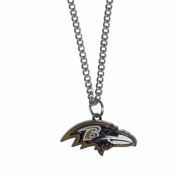 Sports Jewelry & Accessories NFL - Baltimore Ravens Chain Necklace with Small Charm JM Sports-7