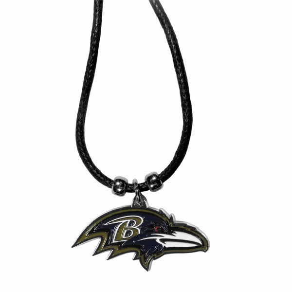 Sports Jewelry & Accessories NFL - Baltimore Ravens Cord Necklace JM Sports-7