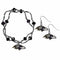Sports Jewelry & Accessories NFL - Baltimore Ravens Dangle Earrings and Crystal Bead Bracelet Set JM Sports-7
