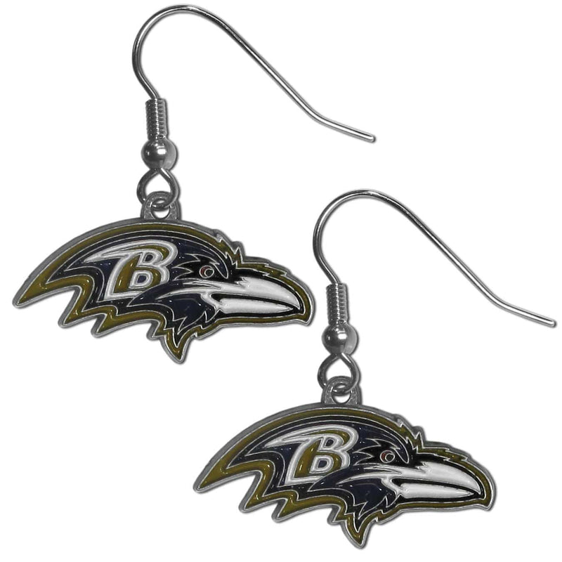 Sports Jewelry & Accessories NFL - Baltimore Ravens Dangle Earrings JM Sports-7