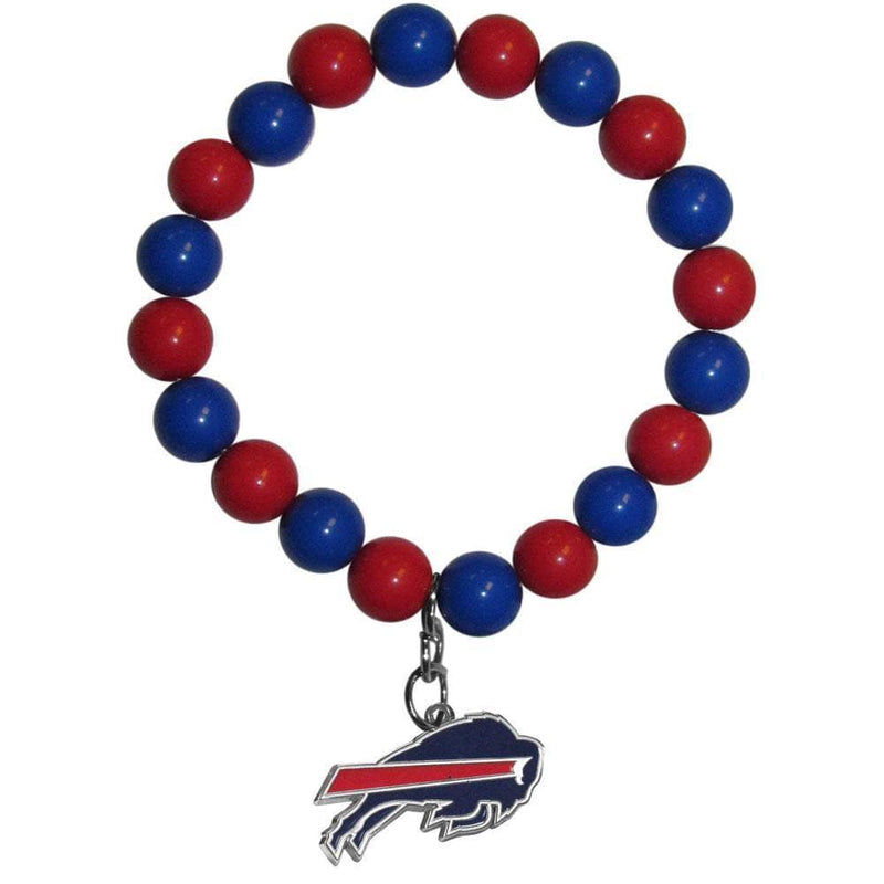 Sports Jewelry & Accessories NFL - Buffalo Bills Fan Bead Bracelet JM Sports-7