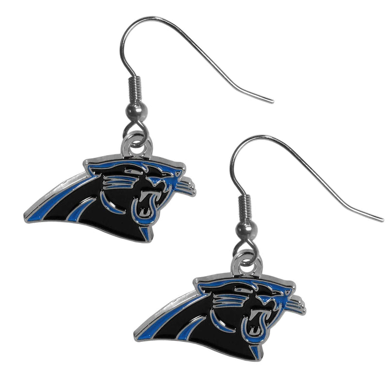 Sports Jewelry & Accessories NFL - Carolina Panthers Chrome Dangle Earrings JM Sports-7