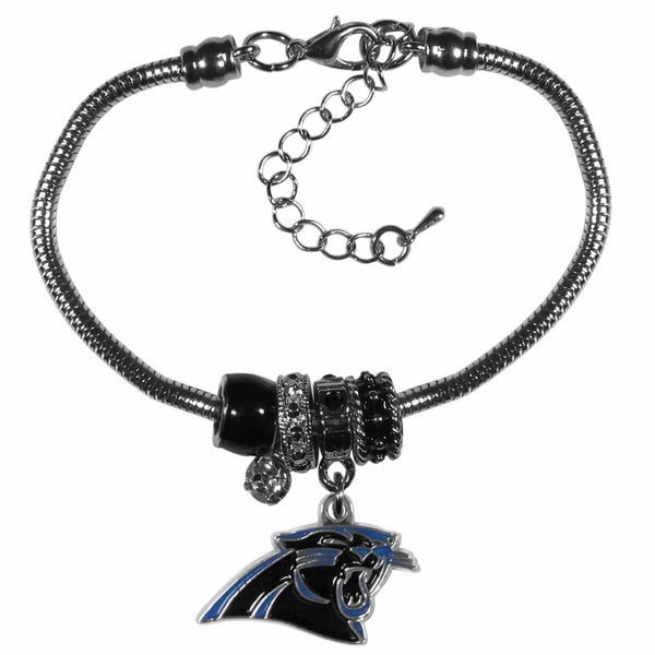 Sports Jewelry & Accessories NFL - Carolina Panthers Euro Bead Bracelet JM Sports-7