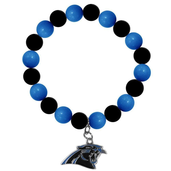Sports Jewelry & Accessories NFL - Carolina Panthers Fan Bead Bracelet JM Sports-7