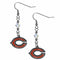 Sports Jewelry & Accessories NFL - Chicago Bears Crystal Dangle Earrings JM Sports-7