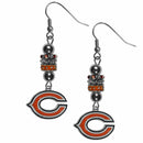 Sports Jewelry & Accessories NFL - Chicago Bears Euro Bead Earrings JM Sports-7