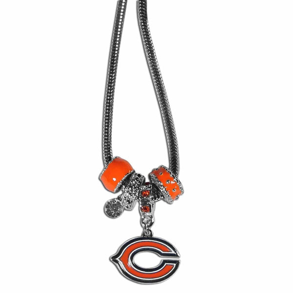 Sports Jewelry & Accessories NFL - Chicago Bears Euro Bead Necklace JM Sports-7