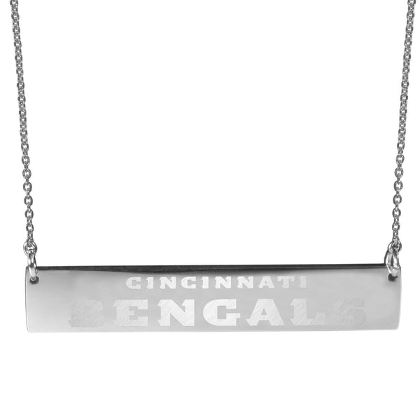 Sports Jewelry & Accessories NFL - Cincinnati Bengals Bar Necklace JM Sports-7
