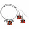 Sports Jewelry & Accessories NFL - Cincinnati Bengals Dangle Earrings and Charm Bangle Bracelet Set JM Sports-7