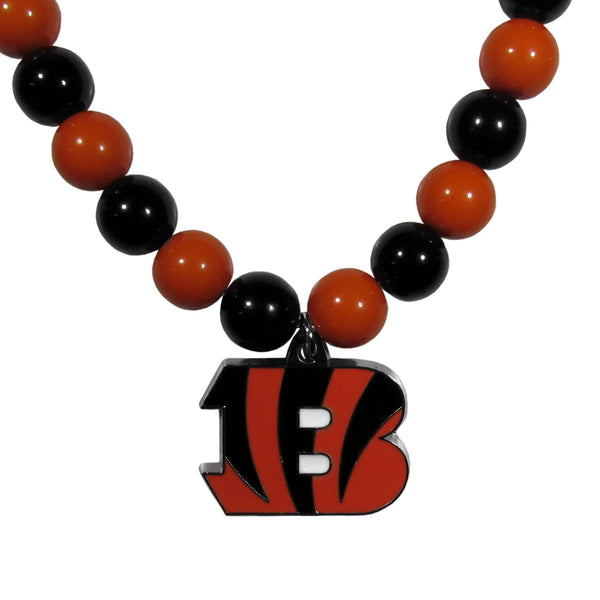 Sports Jewelry & Accessories NFL - Cincinnati Bengals Fan Bead Necklace JM Sports-7