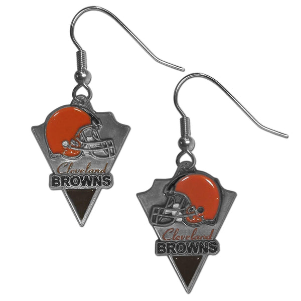 Sports Jewelry & Accessories NFL - Cleveland Browns Classic Dangle Earrings JM Sports-7