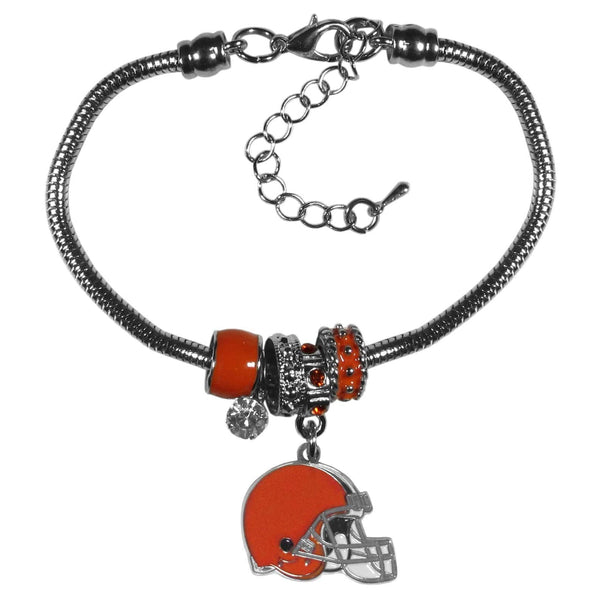 Sports Jewelry & Accessories NFL - Cleveland Browns Euro Bead Bracelet JM Sports-7