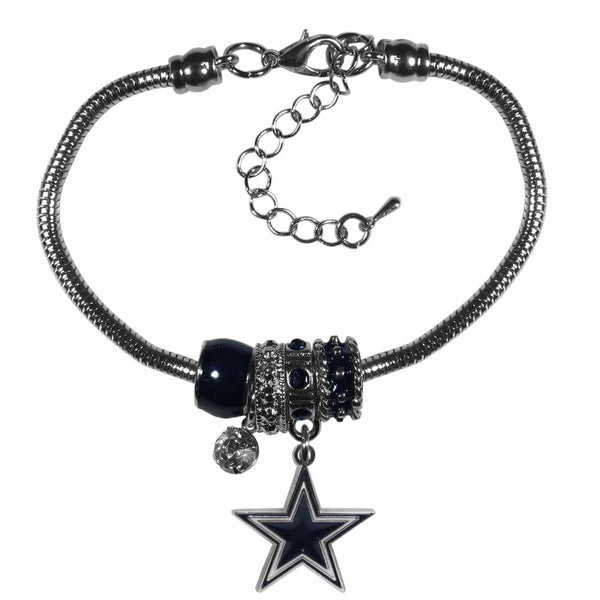 Sports Jewelry & Accessories NFL - Dallas Cowboys Euro Bead Bracelet JM Sports-7