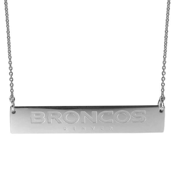 Sports Jewelry & Accessories NFL - Denver Broncos Bar Necklace JM Sports-7