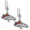 Sports Jewelry & Accessories NFL - Denver Broncos Crystal Dangle Earrings JM Sports-7