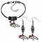 Sports Jewelry & Accessories NFL - Denver Broncos Euro Bead Earrings and Bracelet Set JM Sports-7