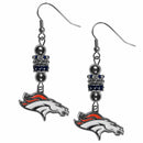 Sports Jewelry & Accessories NFL - Denver Broncos Euro Bead Earrings JM Sports-7