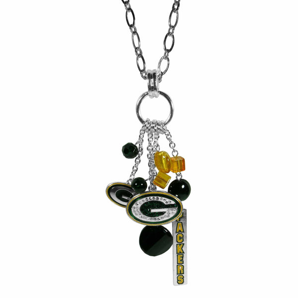 Sports Jewelry & Accessories NFL - Green Bay Packers Cluster Necklace JM Sports-7