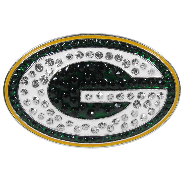 Sports Jewelry & Accessories NFL - Green Bay Packers Crystal Pin JM Sports-7