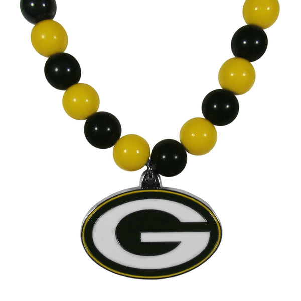 Sports Jewelry & Accessories NFL - Green Bay Packers Fan Bead Necklace JM Sports-7