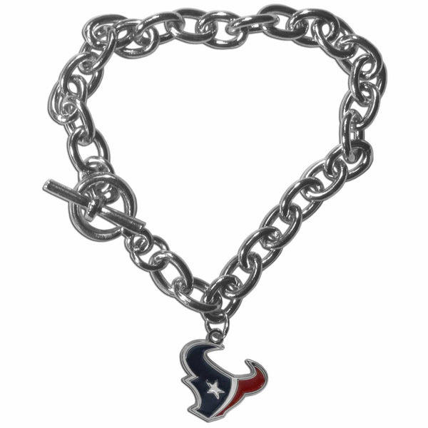Sports Jewelry & Accessories NFL - Houston Texans Charm Chain Bracelet JM Sports-7