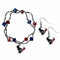 Sports Jewelry & Accessories NFL - Houston Texans Dangle Earrings and Crystal Bead Bracelet Set JM Sports-7