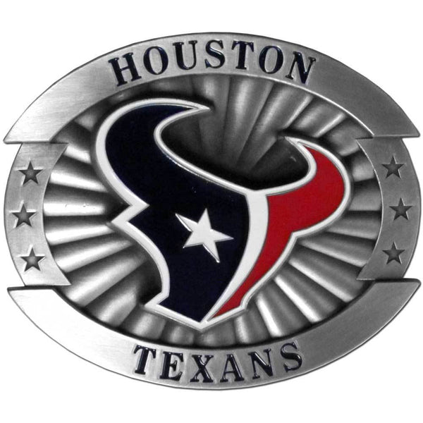 Sports Jewelry & Accessories NFL - Houston Texans Oversized Belt Buckle JM Sports-11