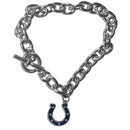 Sports Jewelry & Accessories NFL - Indianapolis Colts Charm Chain Bracelet JM Sports-7