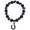 Sports Jewelry & Accessories NFL - Indianapolis Colts Chrome Bead Bracelet JM Sports-7