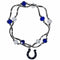 Sports Jewelry & Accessories NFL - Indianapolis Colts Crystal Bead Bracelet JM Sports-7