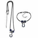 Sports Jewelry & Accessories NFL - Indianapolis Colts Euro Bead Necklace and Bracelet Set JM Sports-7