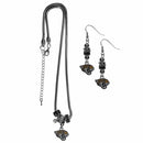 Sports Jewelry & Accessories NFL - Jacksonville Jaguars Euro Bead Earrings and Necklace Set JM Sports-7