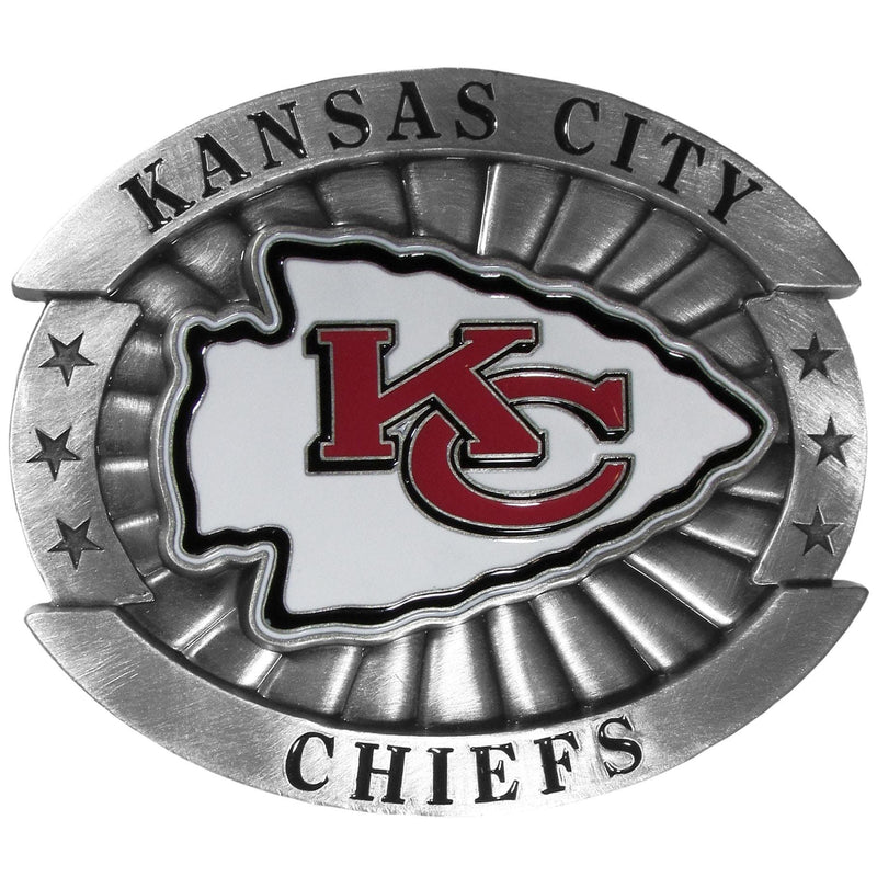 Sports Jewelry & Accessories NFL - Kansas City Chiefs Oversized Belt Buckle JM Sports-11