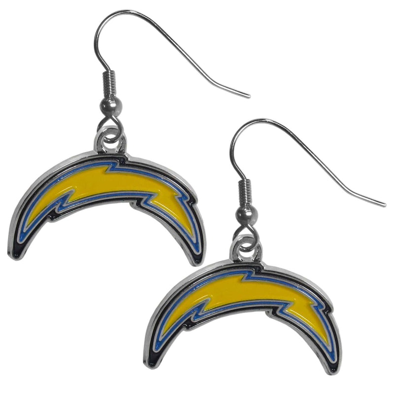 Sports Jewelry & Accessories NFL - Los Angeles Chargers Chrome Dangle Earrings JM Sports-7