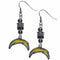 Sports Jewelry & Accessories NFL - Los Angeles Chargers Euro Bead Earrings JM Sports-7