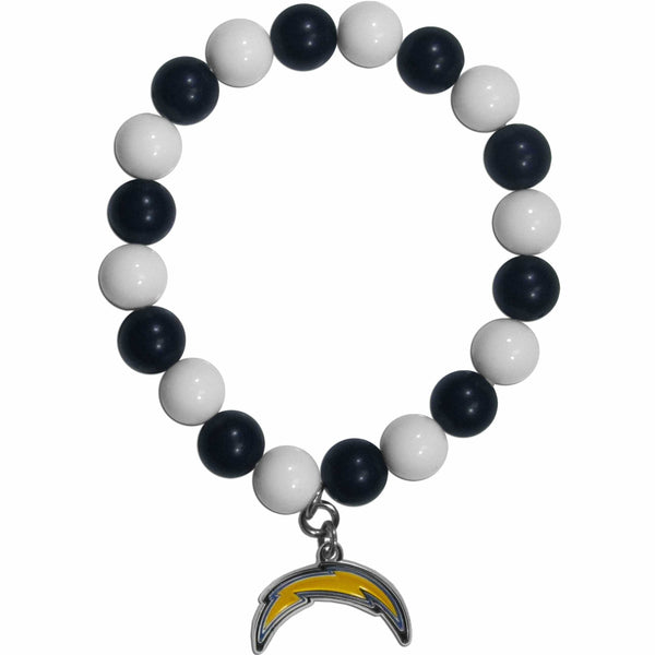 Sports Jewelry & Accessories NFL - Los Angeles Chargers Fan Bead Bracelet JM Sports-7