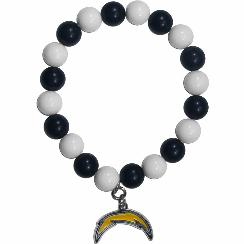 Sports Jewelry & Accessories NFL - Los Angeles Chargers Fan Bead Bracelet JM Sports-7