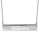 Sports Jewelry & Accessories NFL - Miami Dolphins Bar Necklace JM Sports-7