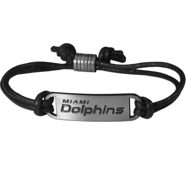 Sports Jewelry & Accessories NFL - Miami Dolphins Cord Bracelet JM Sports-7