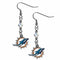 Sports Jewelry & Accessories NFL - Miami Dolphins Crystal Dangle Earrings JM Sports-7