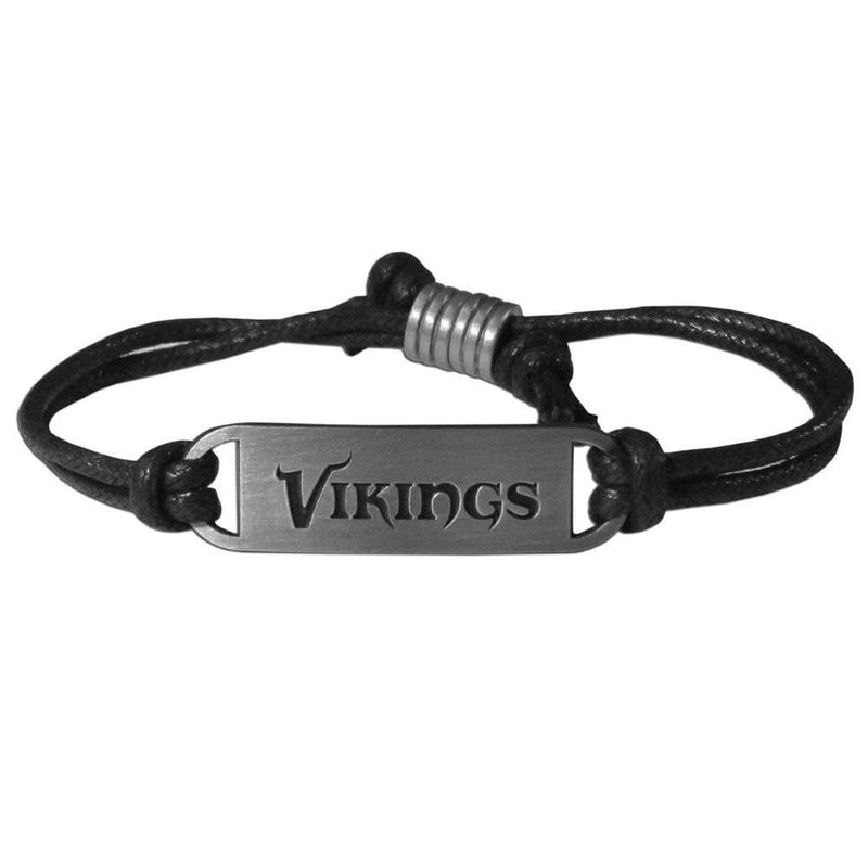 Sports Jewelry & Accessories NFL - Minnesota Vikings Cord Bracelet JM Sports-7