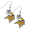 Sports Jewelry & Accessories NFL - Minnesota Vikings Dangle Earrings JM Sports-7