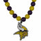 Sports Jewelry & Accessories NFL - Minnesota Vikings Fan Bead Necklace JM Sports-7