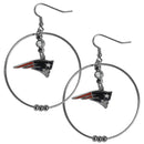 Sports Jewelry & Accessories NFL - New England Patriots 2 Inch Hoop Earrings JM Sports-7
