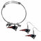 Sports Jewelry & Accessories NFL - New England Patriots Dangle Earrings and Charm Bangle Bracelet Set JM Sports-7